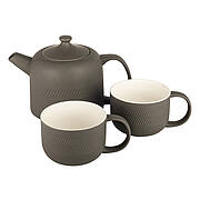 Hygge, tea set 0.9 l, matte grey
